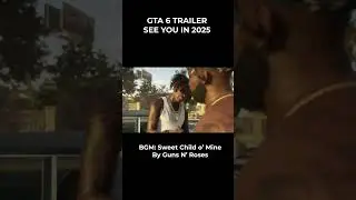 Let's See GTA VI Official Trailer Second Creation Video #shorts #gta6