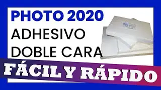 📕 Adhesivos de doble cara PHOTO 2020!! Para encuadernado de TAPA dura o blanda y de álbumes