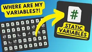 Unity C# STATIC VARIABLES - acces your variables EVERYWHERE