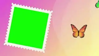 Love is Life Green screen Frame | green screen Love Frame | Copyright free Green 🟢