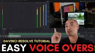 Davinci Resolve How to Record Voice Overs (Basic Voice Over) | Davinci Resolve Tutorial