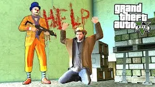 МАЙКЛ ПОПАЛ В ПЛЕН 😥 GTA 5 ЗОМБИ АПОКАЛИПСИС. Серия 5 (ГТА 5 МОДЫ)