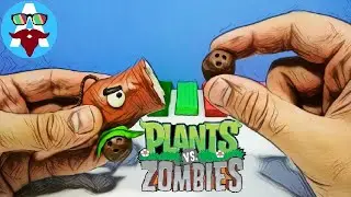 КОКОСОВАЯ ПУШКА лепка | РАСТЕНИЯ ПРОТИВ ЗОМБИ | PLANTS VS ZOMBIES!