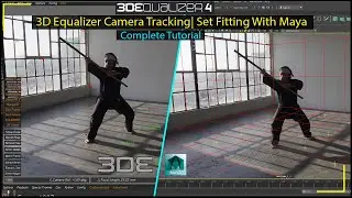 3D Equalizer - 3D Equalizer Tutorial | Camera Tracking & Set Fitting With 3D Equalizer & Maya