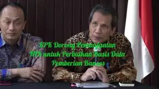 KPK Dorong Pemanfaatan NIK untuk Perbaikan Basis Data Pemberian Bansos