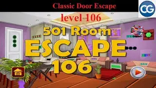 [Walkthrough] Classic Door Escape level 106 - 501 Room escape 106 - Complete Game