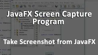 Java Screen Capture Program