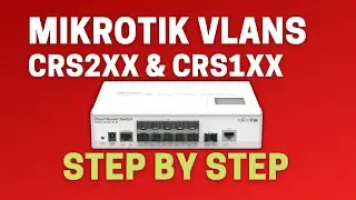 Mikrotik VLANs - CRS1xx & CRS2xx - Mikrotik Tutorial