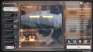 Beyond the Waves-Exploration event Wuthering Waves (WuWa) - Version 2.1 - Day 1