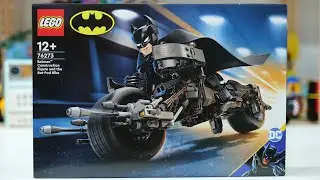 LEGO Batman 76273 Batman Construction Figure and the Bat-Pod Bike - LEGO Speed Build Review