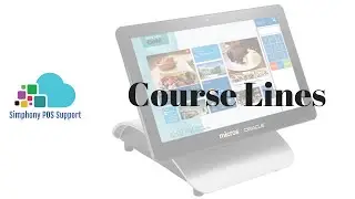 Course Lines - Oracle Micros Simphony POS Training and Support