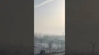 Сегодня с утра вижу в окно тоже самое. 😢 В АЛМАТЫ - ХИМТРЕЙЛЫ, ХИМИЯ - ОТРАВА!