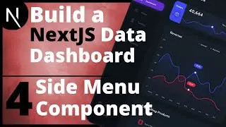 Build a React Data Dashboard App | NextJS, TypeScript, MUI - 4.Admin Side Menu Component