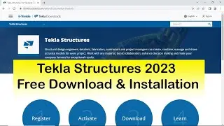 Tekla Structures 2023 Free Download and Installation