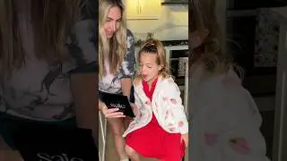 Her reaction at the end!! 😭🥹 Doing my daughter’s hair for school!!! Easy hair styles!