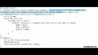 Function pointers and callbacks