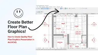 ArchiCAD for Beginners | How to Create Better Floor Plan Graphics in ArchiCAD