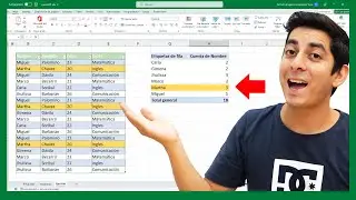 🥇 Cómo CONTAR el NÚMERO DE VECES que se REPITE UNA PALABRA en Excel