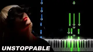 Sia - Unstoppable Piano Tutorial