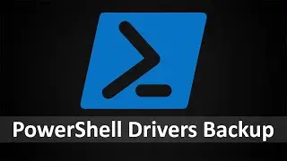 PowerShell Drivers Backup