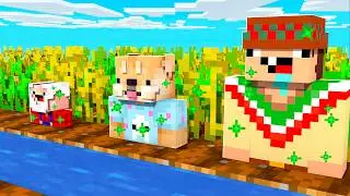 ¡Minecraft PERO podemos SEMBRAR TODO! 😂🌻🌼🚜 SILVIOGAMER MINECRAFT PERO