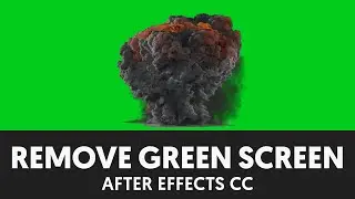 After Effects Green Screen Removal Tutorial - T024