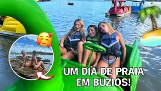 UM DIA DE PRAIA EM BÚZIOS!