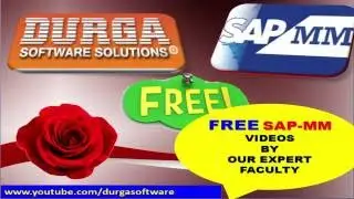 FREE SAP MM  Videos by Our Expert Faculty in DURGASOFT!! HD