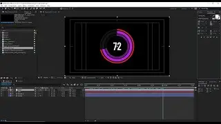 How To Make circle loading Animation & Number Counting  After Effects Tutorial