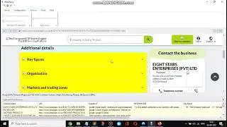 Scraping Company Data from EuroPages using WebHarvy for Multiple Search Keywords | EuroPages.co.uk