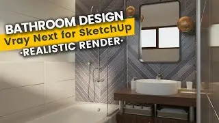 Interior Render / Bathroom / Sketchup / Vray