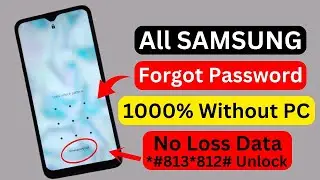 How To Unlock All Samsung Phone Forgot Pattern/Password/Pin Lock Without Computer