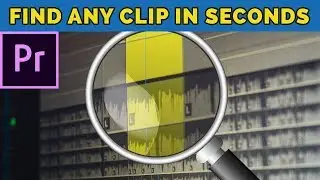 How to find right clips 🔍 in Premiere Pro Timeline 🎞️ [CC 2018]