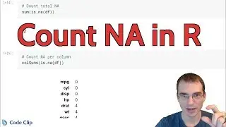 Count NA in R