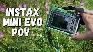 UNA PASSEGGIATA CON LA INSTAX MINI EVO