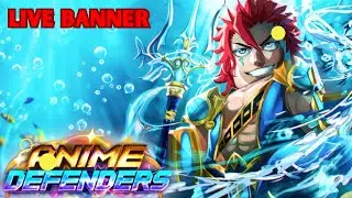 🔴Live🔴 Anime Defenders Banner and Gameplay