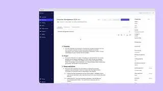 Managing your documents in Qualio