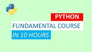 Python beginning course tutorial full video in 10 hours