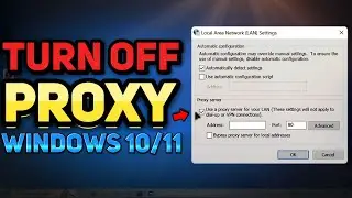 How to Turn Off Proxy Server in Windows 10 (Tutorial)