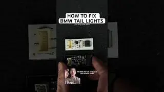 How to fix the rear LED tail lights on your BMW X3 