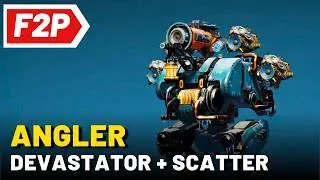 Angler Devastator Scatter - War Robots Free to Play Gameplay (No Commentary) WR F2P