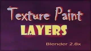 Texture Paint Layers Addon  - Blender 2.8