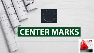 How to add center mark in AutoCAD | AutoCAD Tutorials 2021
