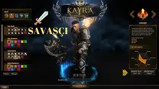 KAYRA ONLINE - KAPALI BETA - SAVAŞÇI (FENA) İNCELEME - TÜRK YAPIMI MMORPG