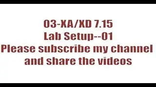 03-Xenapp/XenDesktop- 7.15 Lab Setup