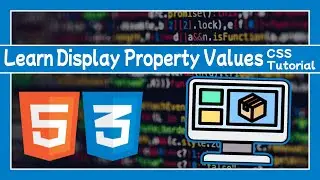 Learn DISPLAY Property Values: CSS Tutorial