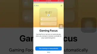 how to Activate Gaming Mode on iPhone 🔥😮🍎🎮 #shorts #
