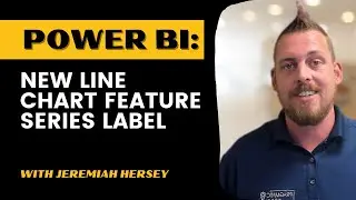 Power BI - NEW Line Chart feature Series Label 📈
