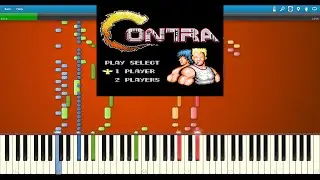 Contra - Jungle Theme Synthesia