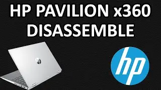 HOW TO: Disassemble and Reassemble HP x360 13-U158tu. Noisy Fan Fix